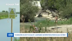 "Ai grijă în ce ape te scalzi!", campanie ISU împotriva pericolului de înec