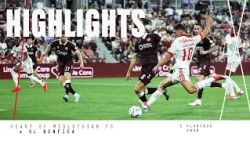 Highlights | Hearts 1-1 SL Benfica | 3.ª pré-eliminatória da Liga Europa