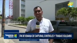 #TeleislasNews I Fin de semana de capturas, controles y trabajo solidario.