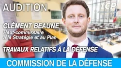 Clément Beaune, Haut-commissaire à la Stratégie et au Plan, sur ses travaux relatifs à la défense