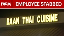 Restaurant employee allegedly stabbed by woman