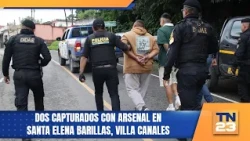 Two Arrested With Arsenal in Santa Elena Barillas, Villa Canales
