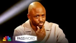Wayne Brady Transforms into Pterodactyl | Password | NBC | Password | NBC