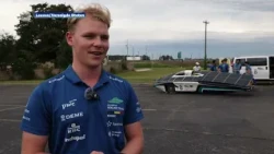 Innoptus Solar Team takes the lead in the American Solar Challenge