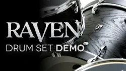 Raven Drum Set 🥁 Sound Demo 🔊 | British Drum Co.