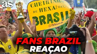 BRASIL ENLOUQUECE! Reação ao GOL DRAMÁTICO de Martinelli e vitória do Brasil sobre o Japão
