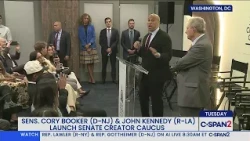 Booker and Kennedy Remarks at Senate Creators Caucus Launch