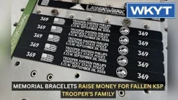 Memorial bracelets raise money for fallen KSP trooper’s family