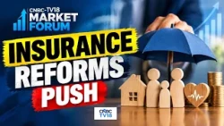 CNBC-TV18 Market Forum | IRDAI Chairman Speaks About Insurance Reforms Push