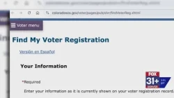Confidential voter registration information inadvertently made public