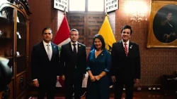 Strengthening our bonds of friendship and cooperation with Peru. 🇪🇨🤝🇵🇪