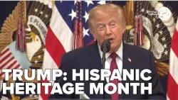 President Trump celebrates Hispanic Heritage month