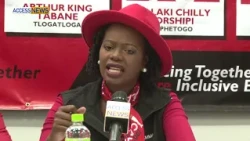 MOTAMMA HORATIUS SPEAKING AT A BDP PRESS CONFERENCE