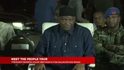 PRESIDENT BARROW ADDRESSES MEETING IN BWIAM