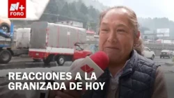 "Never Seen Before": Residents React to Heavy Hailstorm in La Marquesa