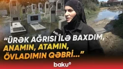 "Ətrafı qoxu bürüyüb, qəbirlər suyun içindədir" | Zabratda dəhşətə gətirən mənzərə - Baku TV