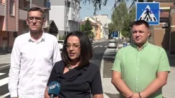 Završena rekonstrukcija Ulice Marije i Lazara Dragičevića  - TV Pančevo