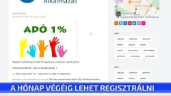 A hónap végéig lehet regisztrálni