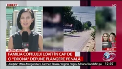 Family of boy in Brăila struck by object falling from the sky says it was a drone