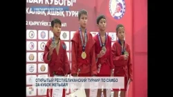 Around 300 Young Wrestlers Compete for the "Zhetybay Cup"
