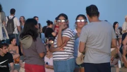 L'eclipsi captiva els terrassencs