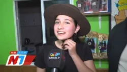 Sabrina Sayago, the young woman from Forres who dreams of becoming a national malambo champion