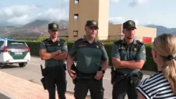 Miraculous rescue of a British couple trapped in a ravine by the Almería wildfire