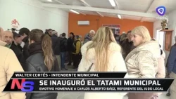“Carlos Alberto Báez” tatami inaugurated at the municipal stadium