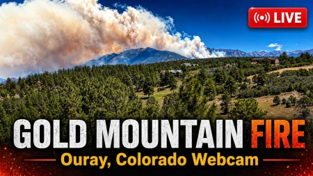 Ouray Gold Mountain Fire Live from Ridgway