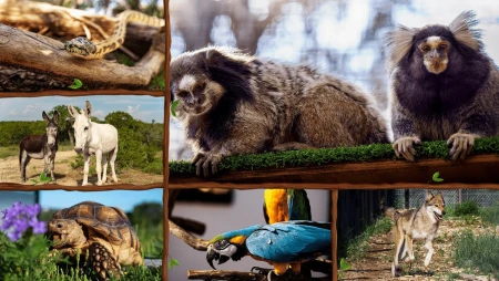 Alveus Sanctuary - Animal Ambassador Enclosure