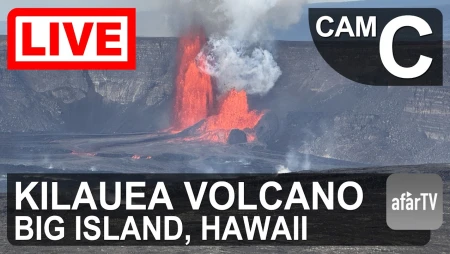 Kilauea Volcano Live in Hawaii