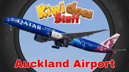Auckland Airport Plane Spotting