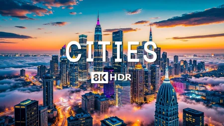 Global Cityscapes - Paris, New York, London and More