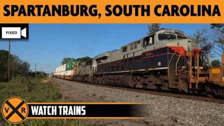 Spartanburg - Hub City Railroad Museum - Norfolk Southern Mainline