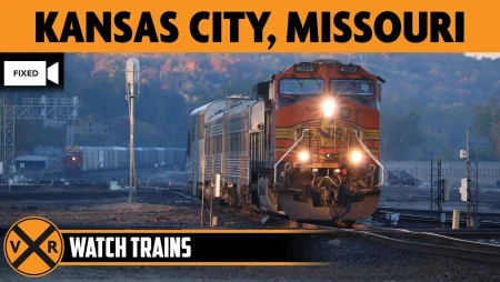Kansas City Train Cam at Doc's Caboose