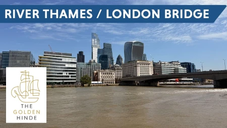 London Bridge and River Thames Live from the Golden Hinde